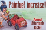 petrol, comedy, amul back at it again with a witty tagline for increased petrol prices, Prices spike