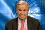 Antonio Guterres breaking news, United Nations, coronavirus brought social inequality warns united nations, Unsc