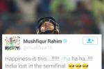 Mushfiqur Rahim, Mushfiqur Rahim, happiness is this india lost in the semifinal mushfiqur rahim, Bangladesh player