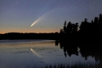 solar system, northern skies, comet neowise giving stunning night time show as it makes way into solar system, North west