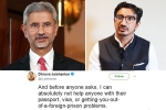 Dhruva Jaishankar, Dhruva Jaishankar twitter, new foreign minister s son dhruva jaishankar says he can t help with passport woes in cheeky tweet, Parenthood