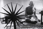 Spinning Wheel, Gandhi spinning wheel letter auction, gandhi s letter on spinning wheel may fetch 5k, Mahatma gandhi spinning wheel