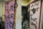 hate crime, Restaurant, indian restaurant vandalized in new mexico hate messages like go back scribbled on walls, Hate crime