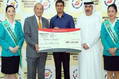 Indian expat wins $1 million lottery in Dubai