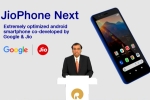 JioPhone Next features, JioPhone Next price, jiophone next with optimised android experience announced, Sundar pichai