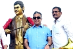 Kamal Haasan unveil Superstar Krishna statue, Kamal Haasan unveil Superstar Krishna statue, kamal haasan unveiled statue of superstar krishna, Durga