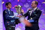 Spelling Bee 2018, Karthik Nemmani, indian american wins scripps national spelling bee 2018, Spelling bee
