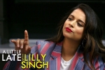 A Little Late With Lilly Singh on NBC, A Little Late With Lilly Singh on NBC, lilly singh makes television history with late night show debut, Michelle obama
