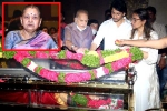 Indira Devi, Indira Devi updates, mahesh babu s mother indira devi laid to rest, Tollywood celebrities