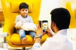 Trivikram, NTR, ntr s son makes his debut on instagram, Aravinda sametha veera raghava