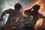 NTR, Rajamouli, top class response for rrr motion poster, Roudram ranam rudhiram