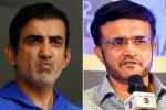 Sourav Ganguly and Gautam Gambhir latest, Sourav Ganguly and Gautam Gambhir latest, sourav ganguly sends clear warning to gautam gambhir, Pio