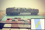 Ever Given ship, Ever Given container ship news, egypt s suez canal blocked after a massive cargo shit turns sideways, Egypt