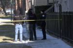 K Sai Charan, K Sai Charan mortal remains, telangana student shot in chicago s gun firing, Chicago