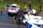 Texas Road accident videos, Texas Road accident latest, texas road accident six telugu people dead, North america