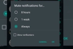 WABetaInfo, customization, whatsapp to bring always mute option for chats on android, Android phone