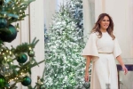 White House Christmas, Christmas Decoration, white house christmas decorations under tweet attacks, Halloween