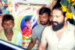 Yash fans videos, Yash fans names, yash meets the families of his deceased fans, Karnataka