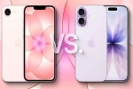 iPhone 17e, iPhone 17e vs iPhone 17 comparision, iphone 17e vs iphone 17 comparision and features, Pink