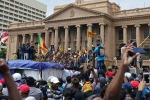 Sri Lanka Crisis news, Sri Lanka Crisis, sri lanka crisis protestors break into pm s office, Finance minister