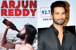 Shahid Kapoor, Vijay Devarakonda, arjun reddy goes to bollywood, Padmavati