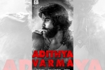 dhruv vikram in adithya varma, arjun reddy movie in tamil, arjun reddy s tamil remake retitled adithya varma new poster out, Banita sandhu