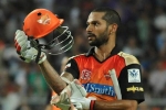 Shikhar Dhawan, Rajiv Gandhi Stadium, dhawan leads srh to a comfortable win, Gujarat lions
