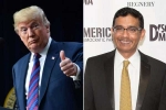 Indian American, Dinesh D'Souza, trump pardons indian american conservative commentator dinesh d souza, Preet bharara
