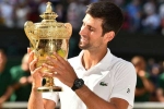 Wimbledon title winner, Wimbledon Title, novak djokovic beats roger federer to win fifth wimbledon title in longest ever final, Novak djokovic