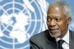 United Stations secretary-general Kofi Annan, Former UN Chief Kofi Annan, former un chief kofi annan dies at 80, Humanitarian work