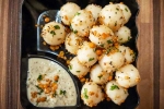 Goli Idli for breakfast, Goli Idli India, how to make goli idli, Chutney