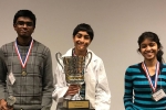 Indian-origin news, Indian-origin wins Sweep National Brain Bee, indian origin teens sweep national brain bee championship, Vijayakumar