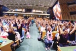 international day of yoga 2019, international yoga day 2019 venue, international day of yoga 2019 indoor yoga session held at un general assembly, Ancient india