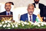 S Jaishankar on China, S Jaishankar breaking, jaishankar takes a dig at china and pakistan at sco meeting, Shehbaz sharif