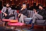 Baahubali team on Koffee with Karan, Baahubali team, baahubali trio shares coffee couch on koffee with karan, Rana daggupati