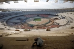 Motera Stadium, Gujarat India visit, us president to inaugurate the world s largest cricket stadium in gujarat during his india visit, First official
