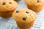 Chocolate Chips Muffins Recipe, Chocolate Chips and Mango Muffins Recipe, chocolate chips and mango muffins recipe, Melted butter