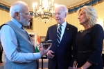 Narendra Modi USA trip, Narendra Modi for Jill Biden, narendra modi gifts 75 carat diamond to jill biden, Narendra modi to usa
