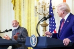 Narendra Modi and Donald Trump crucial meeting, Narendra Modi and Donald Trump meetings, narendra modi and donald trump meet highlights, Harri