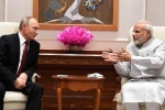 Russia, Modi, putin arrives in india for summit with pm modi, Vladmir putin Russia, Modi, putin arrives in india for summit with pm modi, Vladmir putin