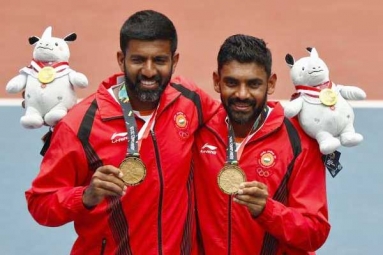 Asian Games 2018: Rohan Bopanna, Divij Sharan Clinch Men's Doubles Gold in Tennis