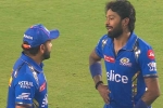 Rohit Sharma Vs Hardik Pandya videos, Mumbai Indians, rohit sharma and hardik pandya into an argument after mi vs gt match, Rashid khan