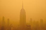 New York smog levels, New York pollution, smog choking new york, Federal aviation