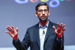 Sundar Pichai breaking news, Sundar Pichai news, sundar pichai on why google spends big on free meals for employees, Google employees