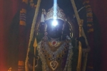 Surya Tilak Ram Lalla idol breaking, Surya Tilak Ram Lalla idol 2024, surya tilak illuminates ram lalla idol in ayodhya, Idol