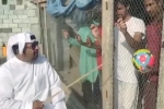 Indian football fans, Indian football fans, watch uae man locks up indian football fans in cage before match, Indian football
