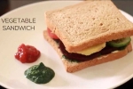 Veg Sandwich with Mayonnaise, Veg Sandwich with Mayonnaise, healthy and tasty vegetable sandwich recipe, Green chutney