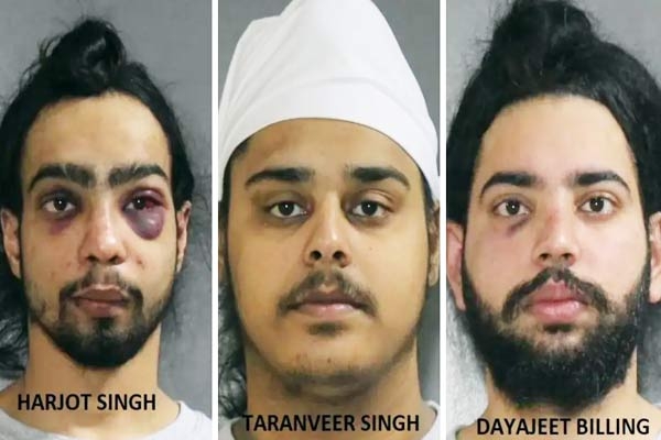 Three Indians Arrested In Canada's Surrey Three Indians Arrested In Canada's Surrey